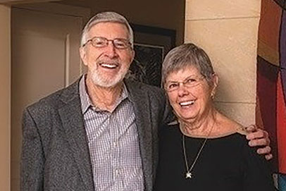 Ronald Cole ’62M (MD) and Sheri Cole. Link to their story.	