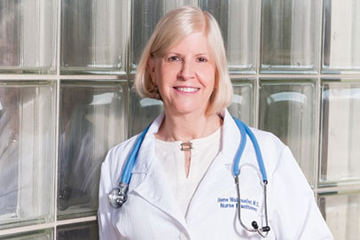 Ilene Wallmueller ’74N, ’82N. Link to her story. 