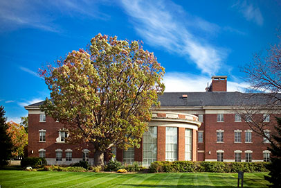 Building on campus. Links to Gifts of appreciated securities. 